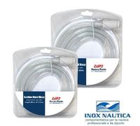 POMPA MANUALE TRAVASO LIQUIDI Ø12,5mm x 160cm DIESEL BENZINA ACQUA BARCA