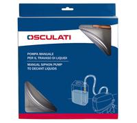 Pompa manuale travaso liquidi e benzina tubo 15 mm - Osculati 52.739.00