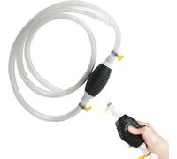 Pompa Manuale Travaso Liquidi,Pompa Manuale Sifone della Mano,Pompa a Sifone per Benzina Pompa,Pompa Trasferimento Liquido dell'Acqua,per Carburante Benzina Gasolio Acqua Serbatoio,1.5m