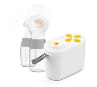 Pompa Medela di seconda generazione in Style Pro, clinicamente testata, efficienza ospedaliera, doppia pompa elettrica portatile compatta con biberon e protezioni per il seno PersonalFit Plus