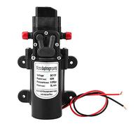 Pompa Micro a Diaframma Alta Pressione 12V 60W, Pompa Elettrica Autoadescante, Portata 5L / Min - Massima Pressione 8KG, e Versatile per Innaffiare e Lavaggio Auto