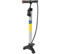 Pompa officina bici tubolare in metallo silver impugnatura ergonomica T On Bike