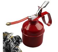 Pompa oliatore motore, tanica oliatore pompa manuale - Flacone spray per olio per auto in metallo con beccuccio flessibile | Vaso spruzzatore per bottiglia oliatore per auto per camion, casa,