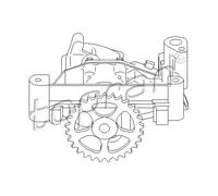 Pompa olio 721 213 TOPRAN per FIAT PEUGEOT CITROËN LANCIA