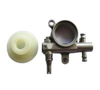 Pompa 'olio con ingranaggio a vite senza fine adatta for kit di lubrificazione 'alloggiamento della pompa della motosega G3800 3800 38CC(1 set)