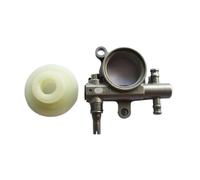 Pompa 'olio con ingranaggio a vite senza fine adatta for motosega G3800 3800 38CC 2841.55112(1 set)