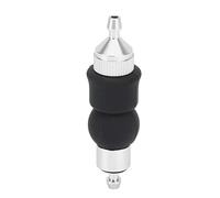 Pompa Olio Manuale per Auto RC, Alluminio Resistente e Gomma, Strumento di Pompaggio Dell'olio Motore per Modelli RC a Metanolo in Scala 1/8 1/10, 2,4 X 0,67 Pollici, Include unità (Argento)