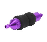 Pompa Olio Manuale per Auto RC, Alluminio Resistente e Gomma, Strumento di Pompaggio Dell'olio Motore per Modelli RC a Metanolo in Scala 1/8 1/10, 2,4 X 0,67 Pollici, Include unità (Viola)