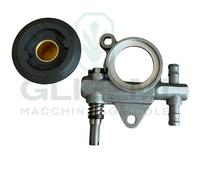 Pompa Olio Motosega OleoMac,Zenoah 925,G2500-Rif.50160207R-Ingranaggio-Adattabil