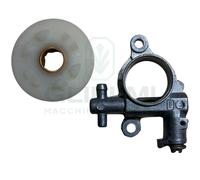 Pompa Olio Motosega Stihl MS020-MS200-Rif.11296403200-Ingranaggio-Adattabile-Kit