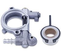 Pompa Olio per STIHL 024 AV MS260 MS240 Serie Motosega, AUMEL Pompa Olio con Ingranaggio a Vite Kit Ricambi di Alta Qualità, Sostituisce 1121 007 1043