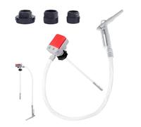 Pompa olio portatile, sifone rapido dotato di sensore di spegnimento automatico - 12,1 l/min pompa di protezione contro il trabocco con 3 adattatori e tubo da 130 cm - per automobile Construct