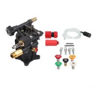 Pompa Orizzontale 3/4" per Honda per karcher 3300 PSI Pompa Orizzontale | Compatibile per honda, per karcher, montaggio , adattatore incluso, uso versatile