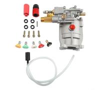 Pompa orizzontale della rondella di pressione 3/4" asse 2400-2750 PSI 2.2-2.4 GPM anodizzato muore manutenzione della guarnizione della doppia alluminio della colata installi rapidi