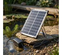 Pompa Ossigeno per solare 5W Stagno Ossigenatore per Acquari e Serbatoi Acqua