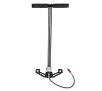 Pompa pavimento, pompa a mano a 3 stadi per bicicletta pieghevole Pompa ad aria portatile PCP con manometro per pistole PCP Fucili e pistole ad aria compressa Pneumatici per auto Pneumatici