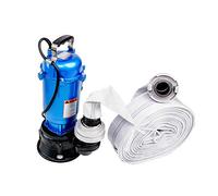 Pompa per acqua FECALIA, 550 W, M, con attacco StORZ C e tubo da 20 m