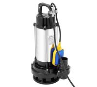 Pompa per acqua sporca in acciaio inox, 1500 W, 36000 l/h, 22 m, altezza 220 V