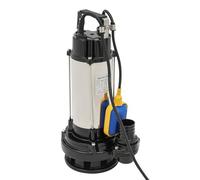Pompa per acqua sporca, pompa sommergibile, 1500 W, in acciaio inox, flusso d'acqua 36 m³/h, testa massima 22 m, 2850r/min, acqua pulita, acqua di fiume, acqua di mare