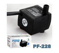POMPA PER ACQUARIO 4W 220 L/H FILTRO MINI FONTANA PF-228 LAGHETTO STAGNO FILTRO