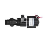 Pompa per acque reflue con maceratore autoadescante DC 12V con motore interamente in rame per fognature e irrigazione agricola per barche marine RV - Ingresso da 1 1/2 pollici e (DC24V)