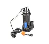 Pompa per Acque Scure - Pompa Sommersa, Pompa Imersione per Acque Scure con Trituratore e Interruttore Galleggiante, Corpo in Ghisa - Pompa per Acque Reflue WQD - 550W, 17 000L/h, Prevalenza max. 8m