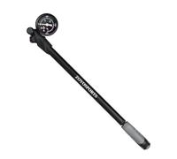 Pompa per ad aria per bicicletta: pompa a shock per mountain bike ad alta | pressione da 300 PSI con manometro, strumento di riparazione per mountain bike con manometro e pulsante