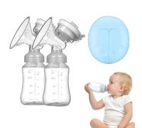 Pompa Per Allattamento Elettrico - Pompa A Doppio Latte A Doppia Pompa Di Allattamento Di Aspirazione Forte, Accessori Per Latte Portatile Pompa A Basso Rumore Per Viaggiare Aumenta Il Tuo