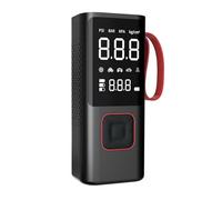 Pompa per auto Pompe D'aria Elettriche Portatili, Piccolo Compressore Con Display Digitale, Compressore D'aria Compatto Multifunzione per moto, bici, palloni e gonfiabili(6000mah)