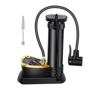 Pompa per Bici | Gonfiatore Leggero Con Manometro Per Auto - Gonfiapneumatici Compatto per Moto Auto Elettriche Scooter Furgone,Per Veicoli Elettrici Sedan E Giocattoli Gonfiabili