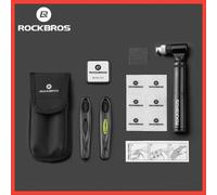 Pompa per bicicletta bici mtb portatile con mini kit di riparazione da corsa e