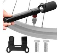 Pompa per bicicletta, compatta CO₂, con doppia valvola, ad alta pressione con adattatore, montaggio a, accessorio per bicicletta per uomo e donna