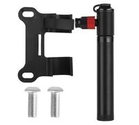 Pompa per bicicletta - doppia valvola 7,6 bicicletta pompa ad alta pressione - pompa ad alta pressione con adattatore montaggio per bicicletta per uomo e donna