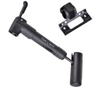 Pompa per bicicletta mini a doppia testa PROX in plastica, piccola, CLD-061P