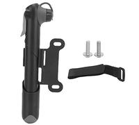 Pompa per Bicicletta Mini Pompe per Bicicletta Portatili con manometro Valvole Presta e Schrader per Bici da Strada e Mountain Bike Accessori per Ciclismo Nero 7,1 Pollici