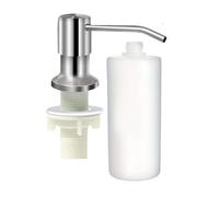 Pompa Per Dispenser Di Sapone Per - Bottiglia Per Dispenser Di Sapone Liquido In Acciaio Inossidabile, Strumento Per Sapon Per A Pressione Manuale | Accessorio Da Bancone, Capacità 3