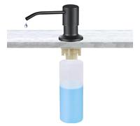 Pompa per dispenser di sapone per lavello, dispenser di sapone incorporato, dispenser di sapone da cucina bottiglia 350 ml/500 ml - dispenser di sapone per piatti rotante a pressione manuale