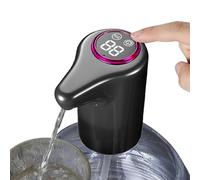Pompa per erogatori di acqua elettrica - USB C Rechargeable Automatic Bottled | Smart Metering & Timed Dispensing Faucet | Portable Fit Pump For Camping, Home & RV