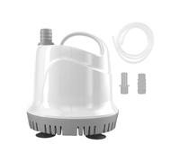 Pompa per fontana - 8,3 x 7 x 9 cm, motore compatto e silenzioso, alloggiamento in plastica PP, pompa di circolazione dell'acqua con design a flusso forte | Caratteristica da giardino per acquario