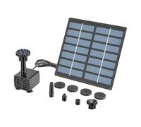 Pompa per fontana a energia solare portatile e alimentata da energia solare | Pompa per fontana d'acqua per il bagno degli uccelli da utilizzare su alberi del patio parco posteriore piscina gabbia di