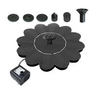 Pompa Per Fontana Solare - Fontane Per Il Bagno Degli, Vasca Per Acquatici A Forma Di | Display Silenzioso Con Circolazione 'acqua Alimentato A Energia Solare, Per Lag