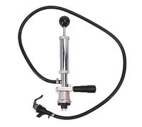Pompa per Fusti di Birra Sistema D da 4 Pollici Rubinetto per Fusti in Acciaio Inossidabile Pompa Manuale Kit per Rubinetti per Birra da Picnic per Bar Homebrew Ristoranti Matrimoni