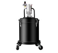 Pompa per grasso ad alta temperatura per secchi da 5 galloni, funzionamento pneumatico con uscita da 1,5 l/min, adatta per tutte le stagioni