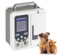 Pompa per infusione veterinaria per una consegna accurata dei farmaci, con display LCD e allarme intelligente, strumento essenziale per i professionisti della cura degli animali domestici