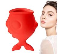 Pompa per labbra a forma di pesce - Dolce dispositivo per labbra in silicone, strumento compatto per aspirare le labbra | Gadget idratante quotidiano per labbra piene sexy, bellezza idratante