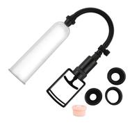 Pompa per l'ingrandimento degli arti inferiori da uomo - Pompa di crescita manuale - Unità di pompa a vuoto con 3 tubi di aspirazione morbidi - Y2