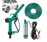 Pompa Per Liquidi Elettrica - Estrazione Olio Auto - Pompa Elettrica Portatile 12V con Arresto Automatico per Acqua Olio Giardino Uso Marino