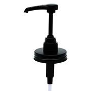 Pompa per marmellata per barattolo, pompa dispenser di sciroppo di caffè e salsa al miele, nucleo di pompa di grandi dimensioni, 8 CCpompa, coperchi per bocca normale, impermeabile ad aria e alle