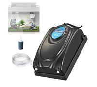 Pompa per ossigeno per acquario, aeratore idroponico, riduzione elettrica del rumore, aerazione efficiente, risparmio energetico, installazione sicura, facile da installare
