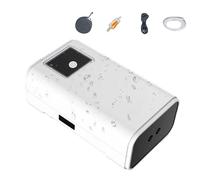 Pompa Per Ossigeno Per Acquario - Gorgogliatore Per Acquario Ricaricabile Regolabile, Pompa Ad Aria USB Portatile Con Tubo Da 59 Pollici, Pompe Ad Aria Per Acquaro, Dispositivo Per Ossigeno Alimentat